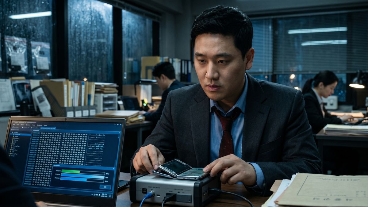 디지털 포렌식 핸드폰 이상 여부 확인